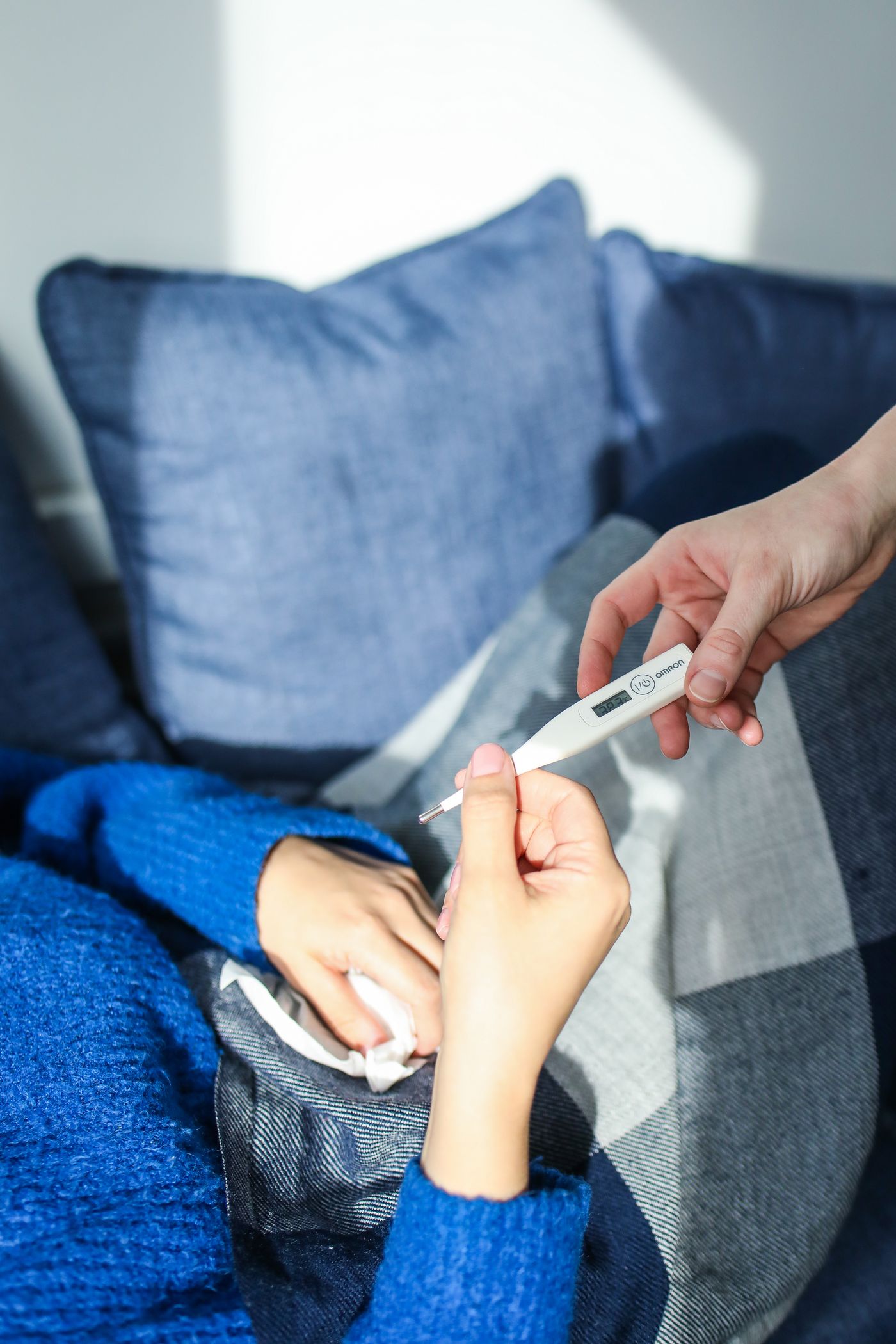 Fieber messen mit dem Thermometer: Krankheitssymptome erkennen